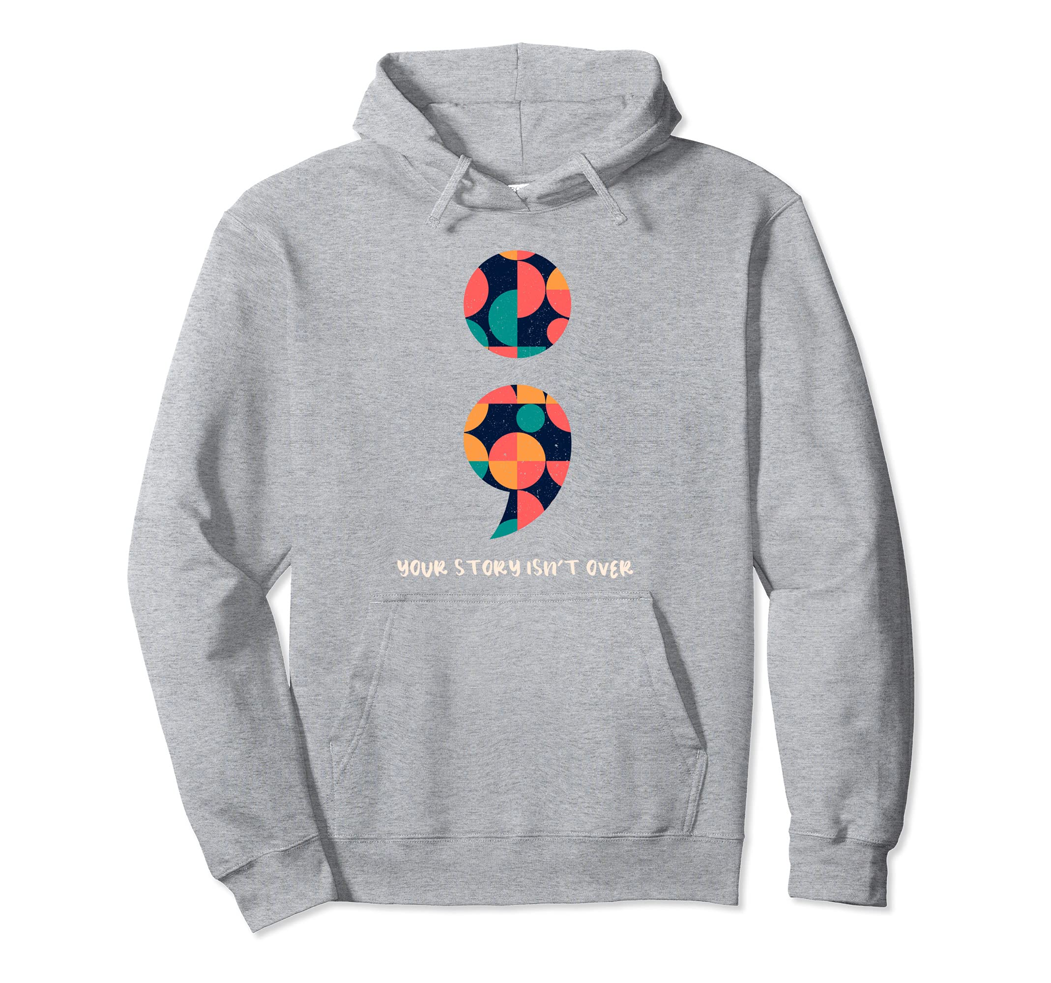 Mental Health Awareness Month Semi Hoodie - Aesthetic Graphic for Adults - T-Shirt, Sweatshirt, Hoodie