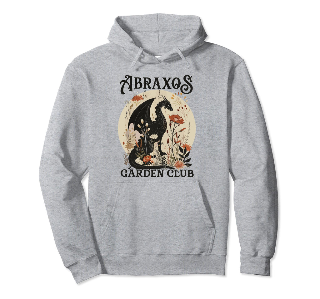 Abraxos Flower Garden Club Book Lover Hoodie - Aesthetic Graphic Men Women - T-Shirt, Sweatshirt, Hoodie