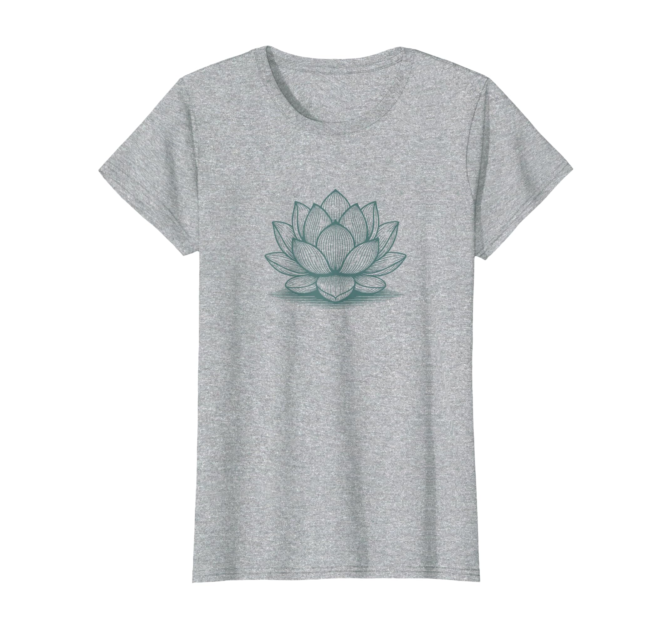 Floral Lotus Spiritual Yoga T-Shirt - Custom Art Print for Adults - T-Shirt, Sweatshirt, Hoodie