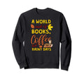 Autumn Rain Books Coffee Leaves Sweatshirt - Streetwear Style Unisex - T-Shirt, Sweatshirt, Hoodie