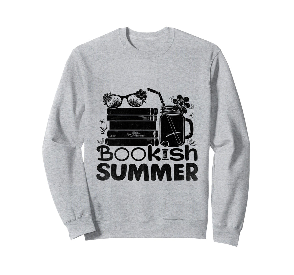 Bookish Summer Book Reading Sweatshirt - Casual Everyday Wear for Adults - T-Shirt, Sweatshirt, Hoodie
