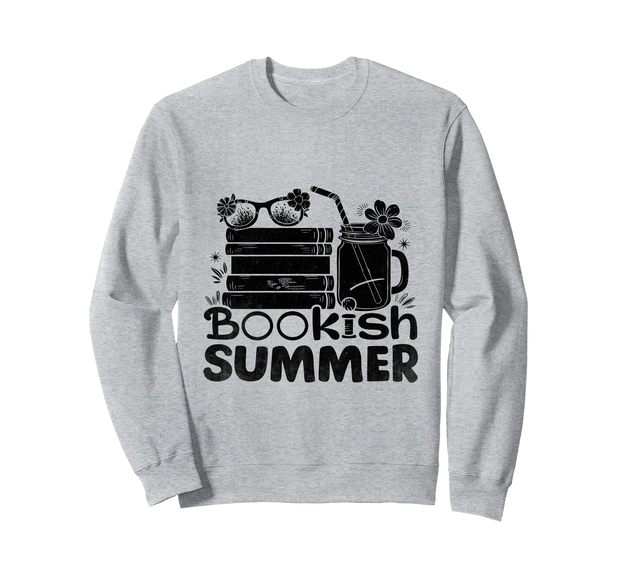 Bookish Summer Book Reading Sweatshirt - Casual Everyday Wear for Adults - T-Shirt, Sweatshirt, Hoodie