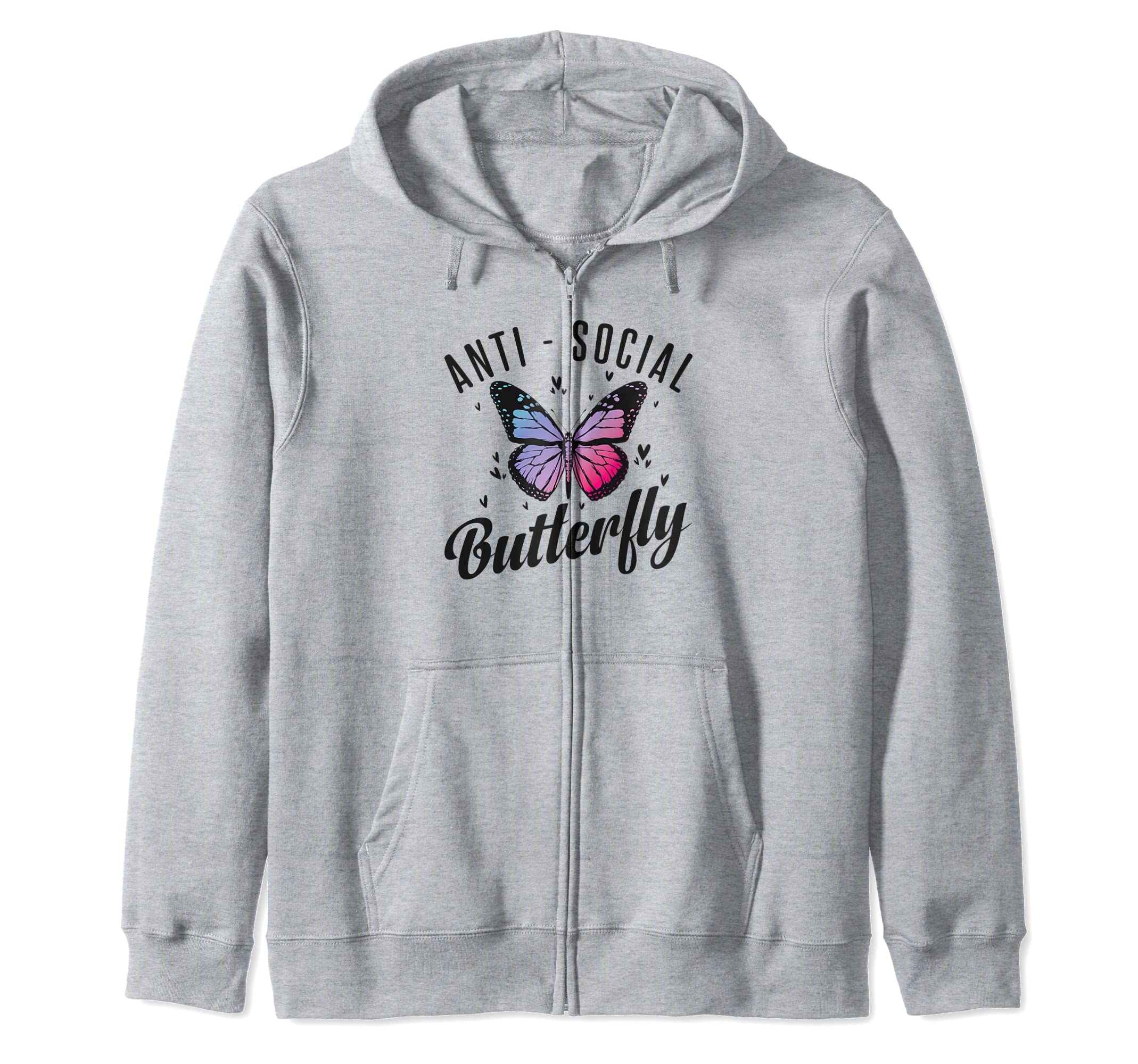Butterfly Insects Caterpillar Sweatshirt - Trendy Graphic for Adults - T-Shirt, Sweatshirt, Hoodie