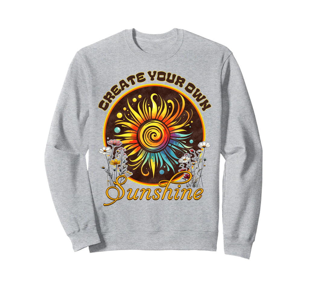 Summer Create Your Own Sunshine Sweatshirt - Custom Art Print Men Women - T-Shirt, Sweatshirt, Hoodie