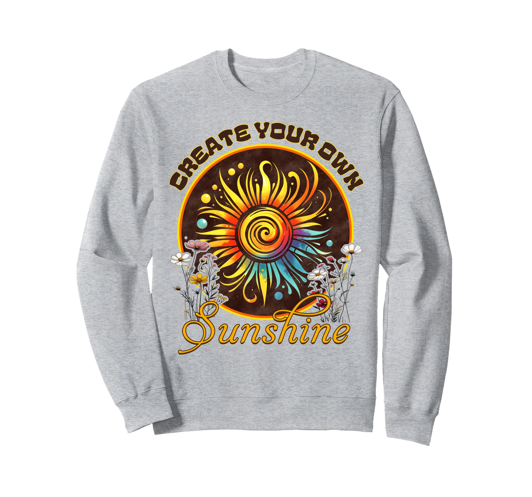 Summer Create Your Own Sunshine Sweatshirt - Custom Art Print Men Women - T-Shirt, Sweatshirt, Hoodie