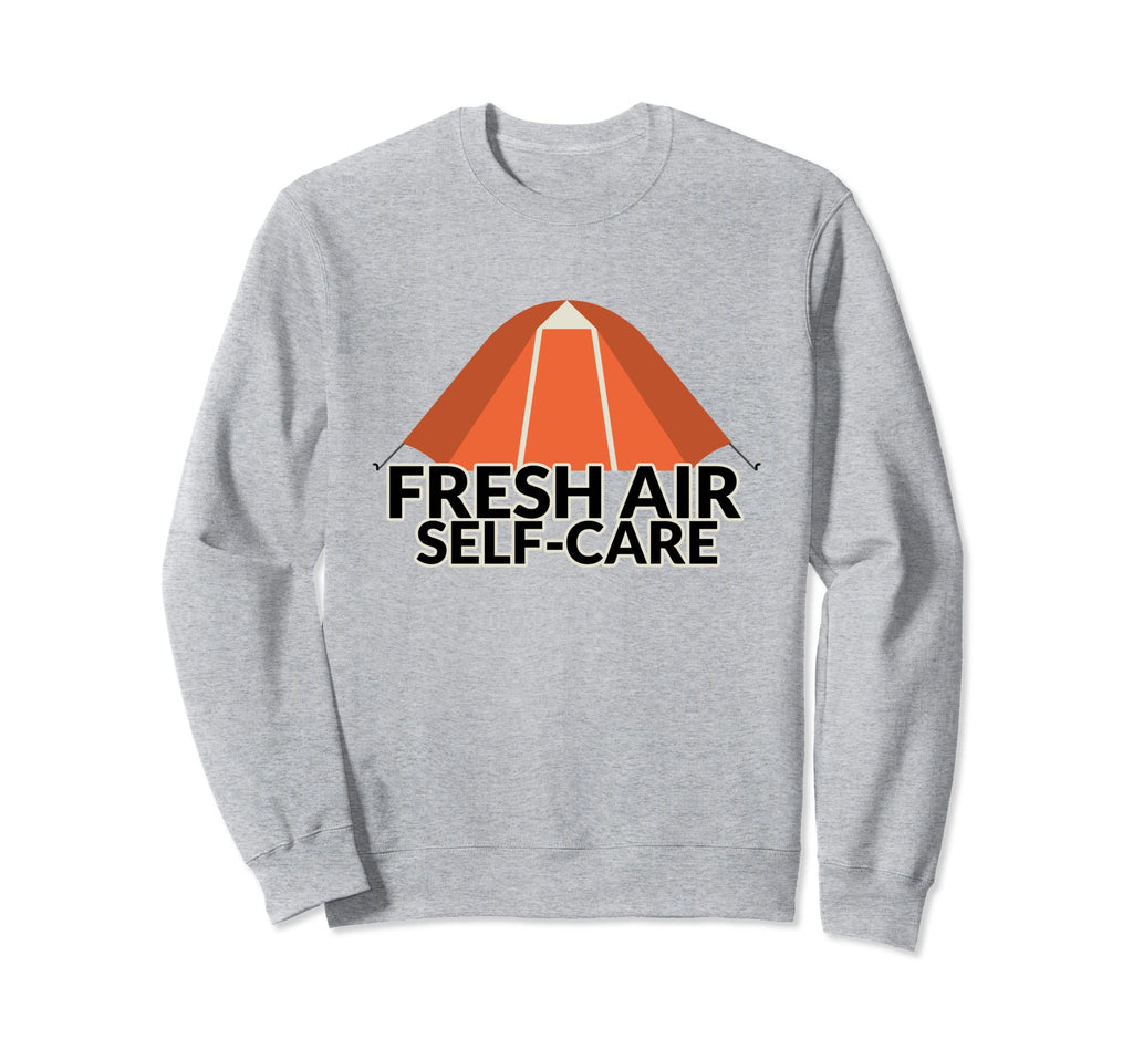 Fresh Air Self Care Mental Health Sweatshirt - Trendy Graphic Men Women - T-Shirt, Sweatshirt, Hoodie