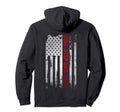 Best Step Dad Ever American Usa Flag Hoodie - Custom Art Print for Adults - T-Shirt, Sweatshirt, Hoodie
