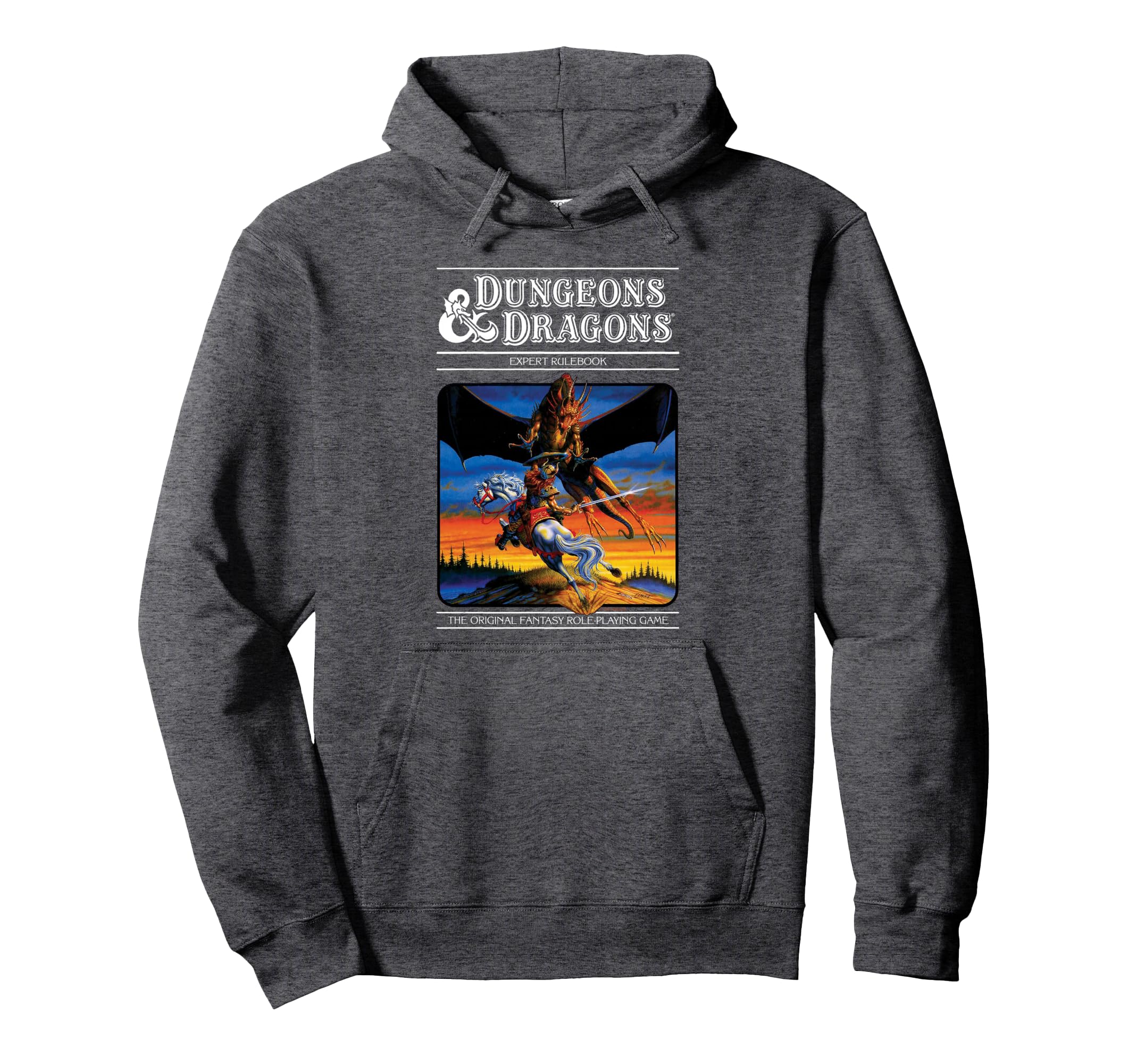 Dungeons Dragons Expert Rulebook Hoodie - Trendy Graphic Men Women - T-Shirt, Sweatshirt, Hoodie