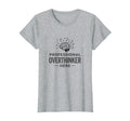 Professional Overthinker Funny Womens T-Shirt - Minimalist Print Unisex - T-Shirt, Sweatshirt, Hoodie