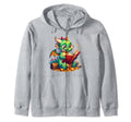 Book Loving Dragon Gifts And Sweatshirt - Graphic Print for Adults - T-Shirt, Sweatshirt, Hoodie