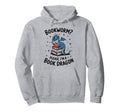 Bookworm Please Im Book Dragon Reader Hoodie - Unique Graphic Men Women - T-Shirt, Sweatshirt, Hoodie