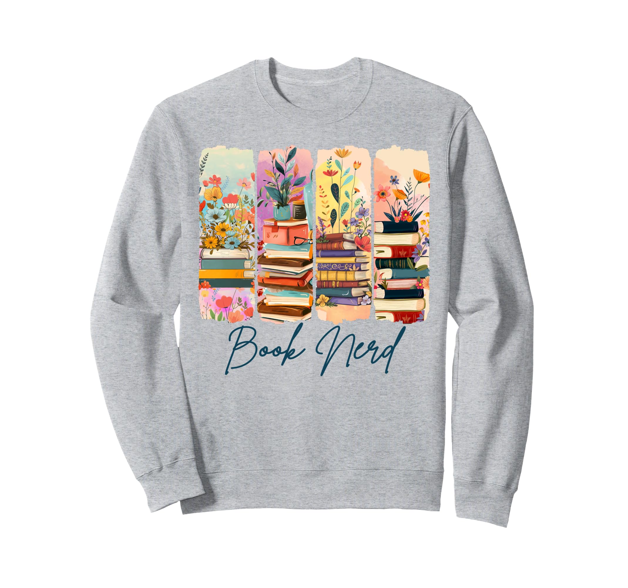 Book Lover Reading Squad Brushstroke Sweatshirt - Trendy Graphic Men Women - T-Shirt, Sweatshirt, Hoodie