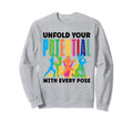 Morning Meditation Bliss Yoga Sweatshirt - Custom Art Print for Adults - T-Shirt, Sweatshirt, Hoodie