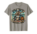Overstimulated Baseball Mom Skeleton T-Shirt - Custom Art Print for Adults - T-Shirt, Sweatshirt, Hoodie