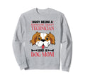 Dog Lover Respiratory Therapy Sweatshirt - Graphic Print Men Women - T-Shirt, Sweatshirt, Hoodie