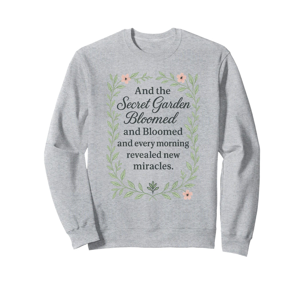 Secret Garden Classical Literature Sweatshirt - Unique Graphic for Adults - T-Shirt, Sweatshirt, Hoodie