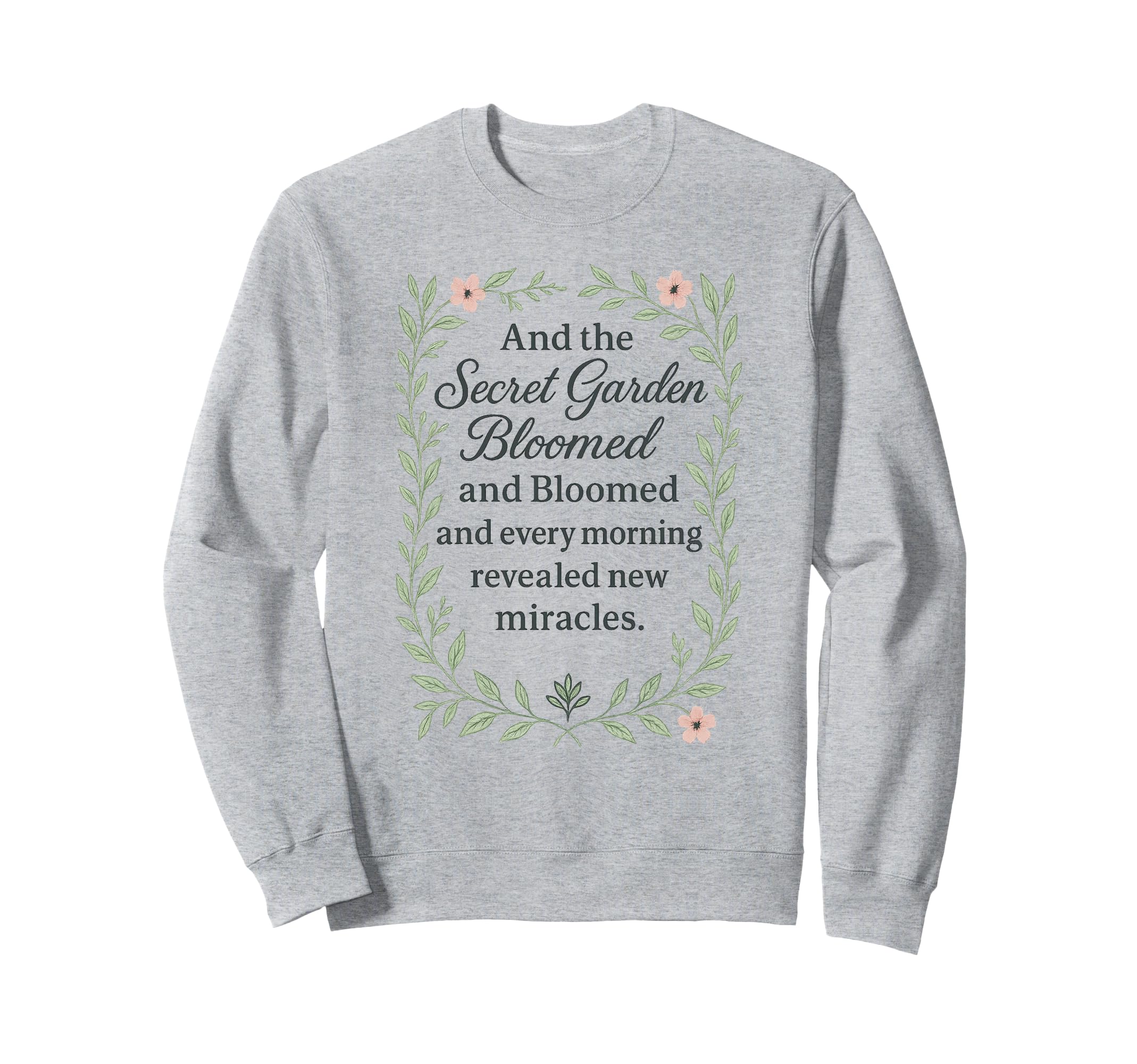 Secret Garden Classical Literature Sweatshirt - Unique Graphic for Adults - T-Shirt, Sweatshirt, Hoodie