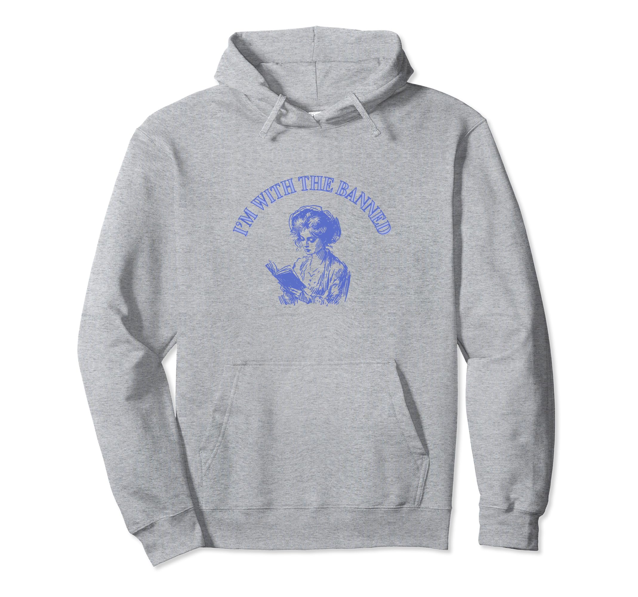 Im Banned Library Reading Club Member Hoodie - Unique Graphic Men Women - T-Shirt, Sweatshirt, Hoodie