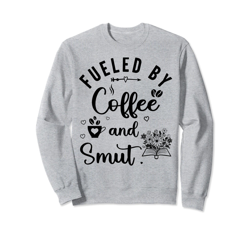 Smutty Floral Book Read Smut Books Sweatshirt - Minimalist Print Men Women - T-Shirt, Sweatshirt, Hoodie