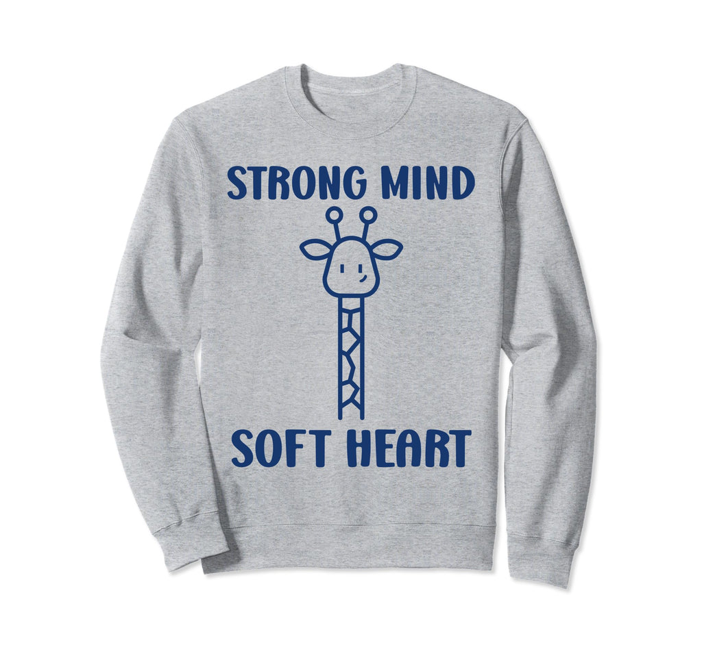 Animal Strong Mind Soft Heart Sweatshirt - Custom Art Print Men Women - T-Shirt, Sweatshirt, Hoodie