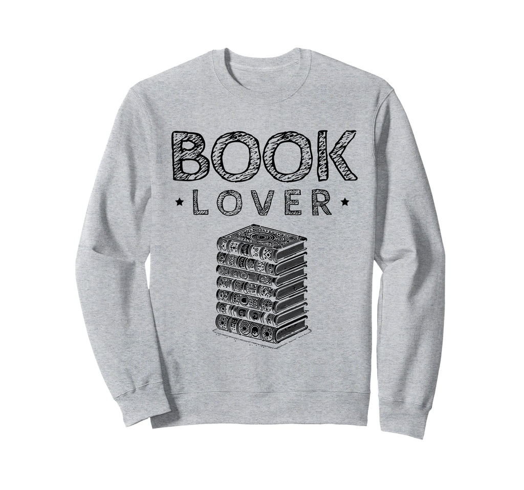 Book Lover Reading Books Bookworm Sweatshirt - Minimalist Print Men Women - T-Shirt, Sweatshirt, Hoodie