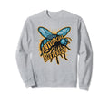 Antisocial Butterfly Funny Housefly Sweatshirt - Graphic Print for Adults - T-Shirt, Sweatshirt, Hoodie