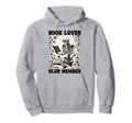 Book Lover Club Member Bookworm Floral Hoodie - Graphic Print Men Women - T-Shirt, Sweatshirt, Hoodie