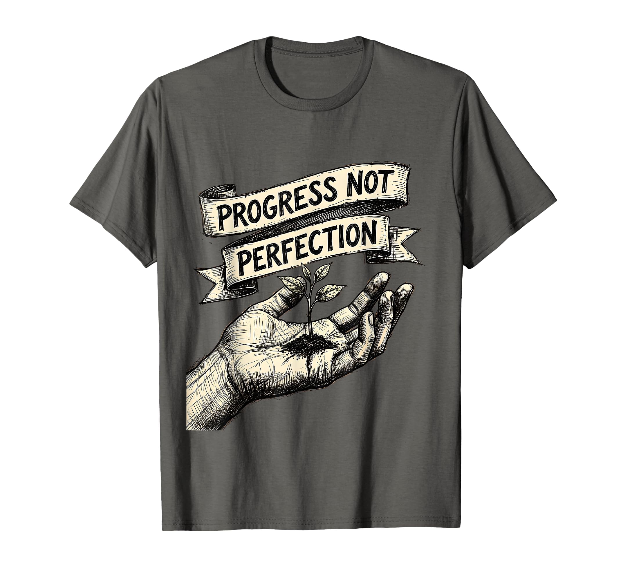 Progress Not Perfection Occupational T-Shirt - Novelty Apparel Men Women - T-Shirt, Sweatshirt, Hoodie