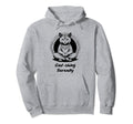 Meditation Mindfulness Yoga Cat Cat Hoodie - Trendy Graphic for Adults - T-Shirt, Sweatshirt, Hoodie