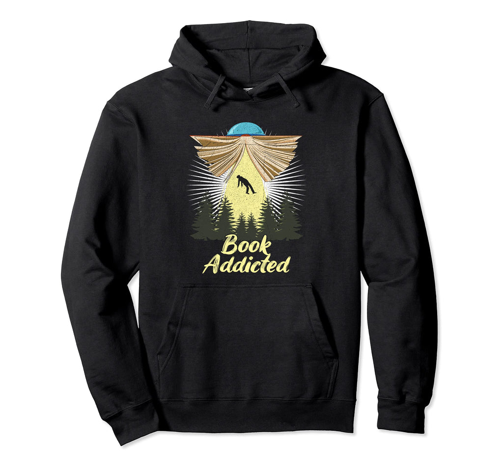 Book Nerd Bookworm Hoodie - Custom Art Print Men Women - T-Shirt, Sweatshirt, Hoodie