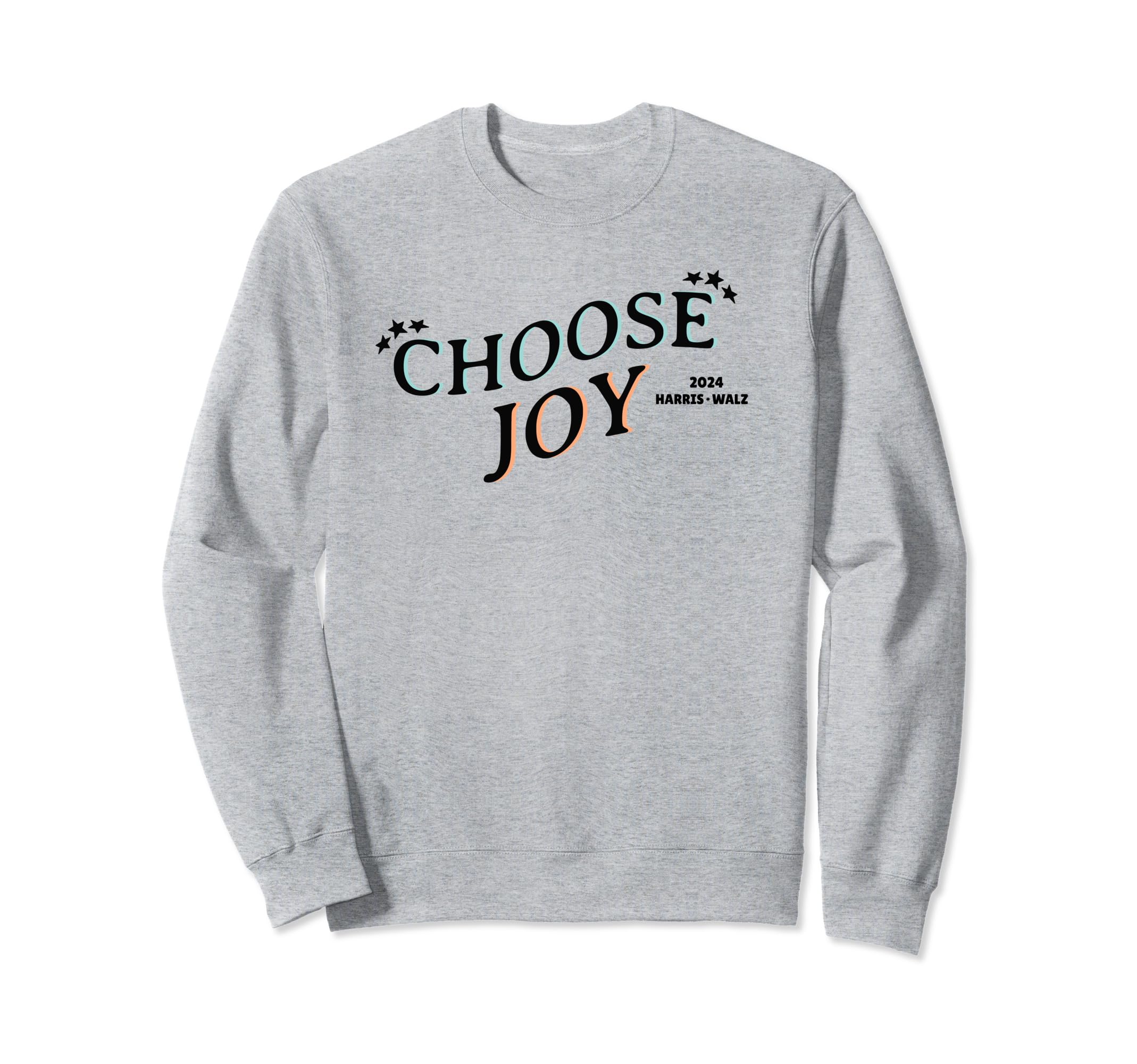 Choose Joy President Kamala Harris Sweatshirt - Minimalist Print Men Women - T-Shirt, Sweatshirt, Hoodie