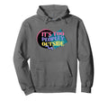 Its Too Peopley Outside Introvert Hoodie - Graphic Print for Adults - T-Shirt, Sweatshirt, Hoodie
