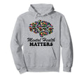 Yellow Mental Health Awareness Mental Hoodie - Trendy Graphic Unisex - T-Shirt, Sweatshirt, Hoodie