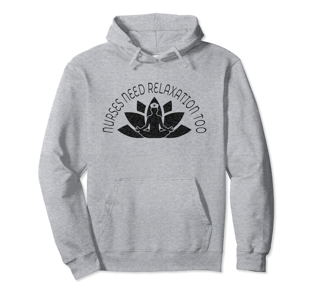 Self Nurse Care Meditation Hoodie - Aesthetic Graphic for Adults - T-Shirt, Sweatshirt, Hoodie