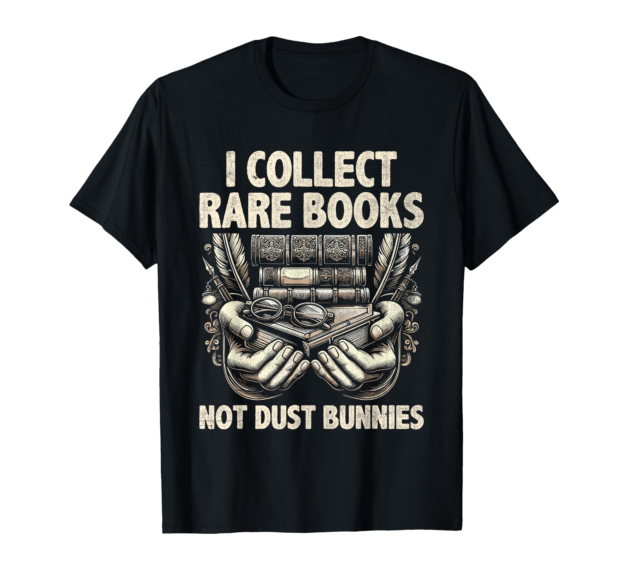 Funny Rare Books Collector T-Shirt - Fun Novelty Design Men Women - T-Shirt, Sweatshirt, Hoodie