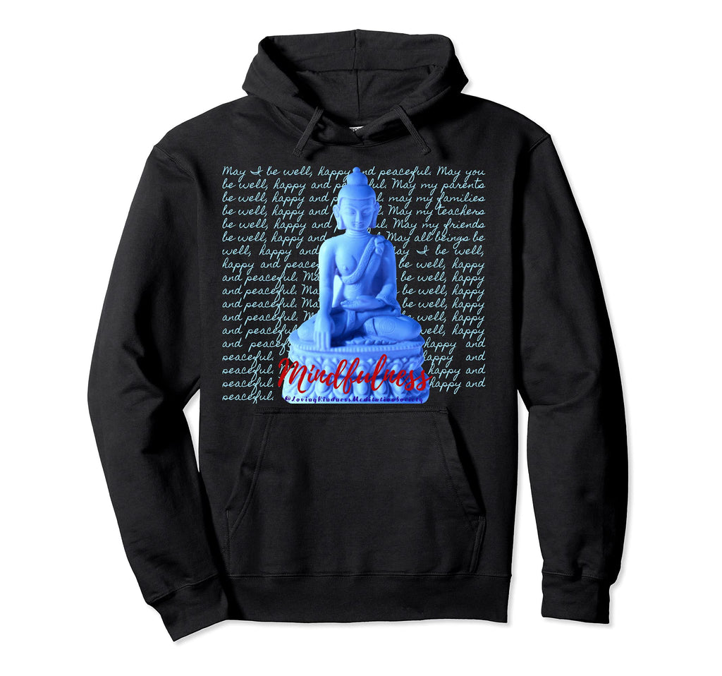 Buddha Mindfulness Buddhist Gautama Hoodie - Custom Art Print Men Women - T-Shirt, Sweatshirt, Hoodie