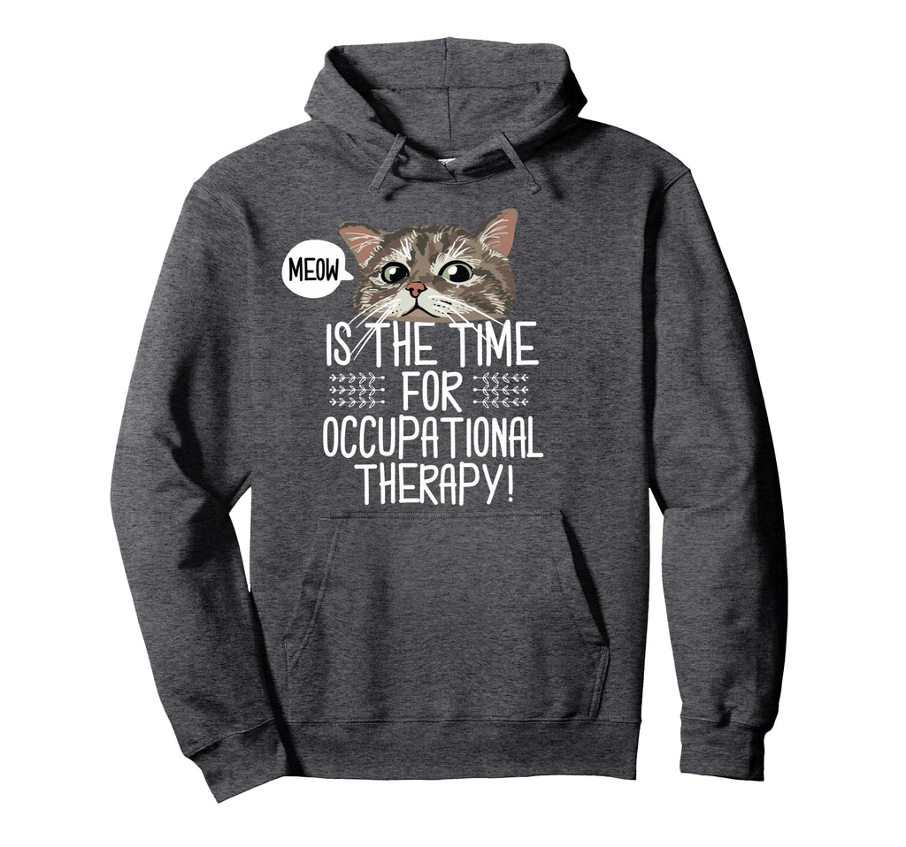 Cat Occupational Therapy Funny Ot Hoodie - Minimalist Print Men Women - T-Shirt, Sweatshirt, Hoodie