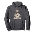 Goat Yoga Funny Mindfulness Diary Animal Hoodie - Unique Graphic Unisex - T-Shirt, Sweatshirt, Hoodie