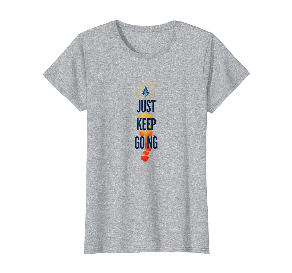 Just Keep Going Inspirational Arrow T-Shirt - Unique Graphic Unisex - T-Shirt, Sweatshirt, Hoodie