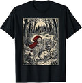 Little Red Riding Hood Humor of Inverted Stories T-Shirt Unisex T-shirt, Sweatshirt, Hoodie, Long Sleeve Tee - T-Shirt, Sweatshirt, Hoodie