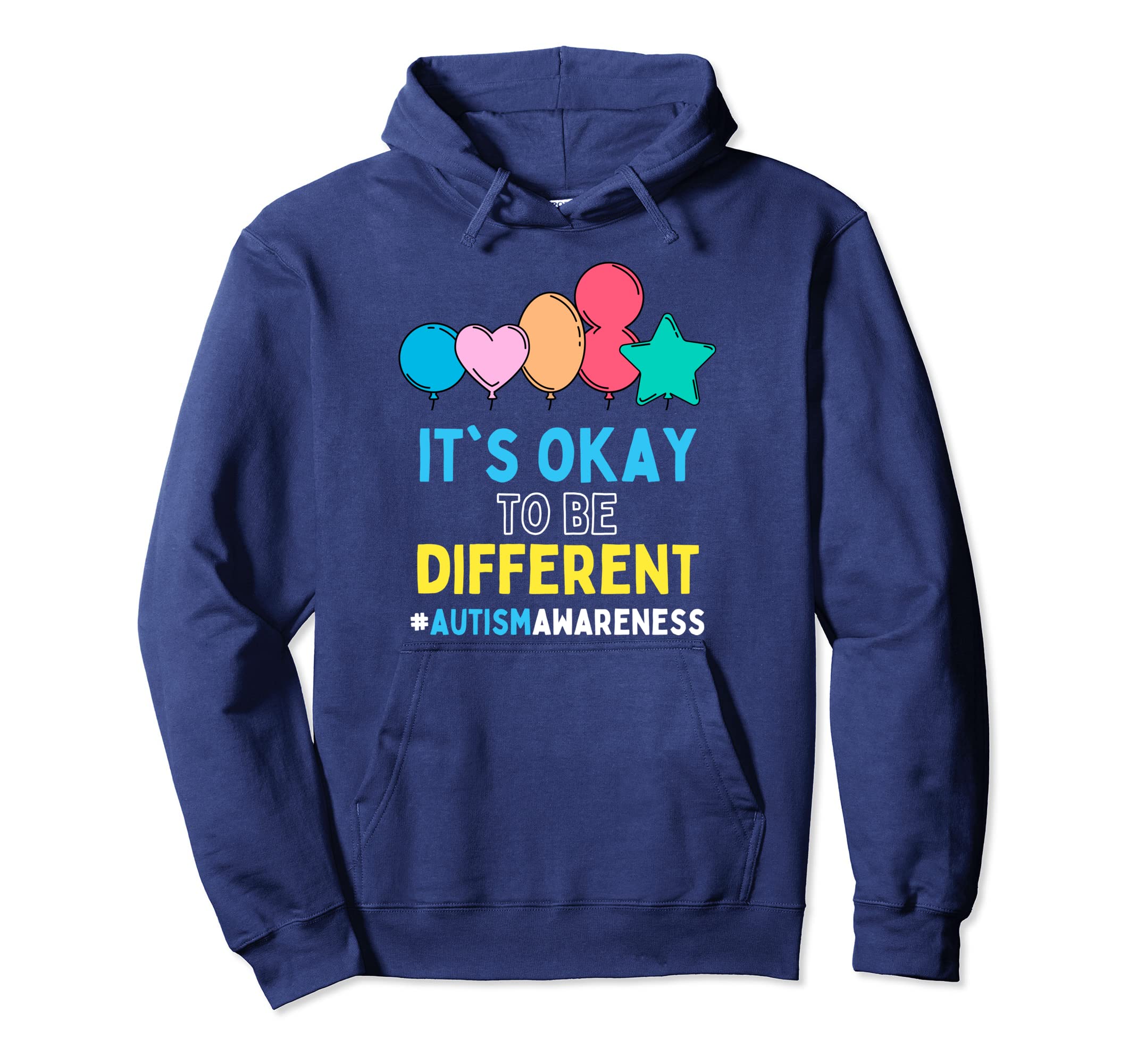 Autism Awareness Day Its Okay To Be Hoodie - Minimalist Print Men Women - T-Shirt, Sweatshirt, Hoodie
