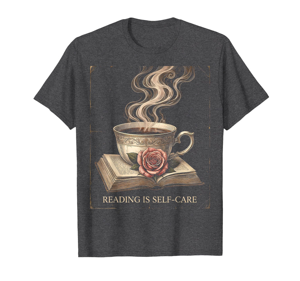 Reading Is Self Care Bookish T-Shirt - Custom Art Print for Adults - T-Shirt, Sweatshirt, Hoodie