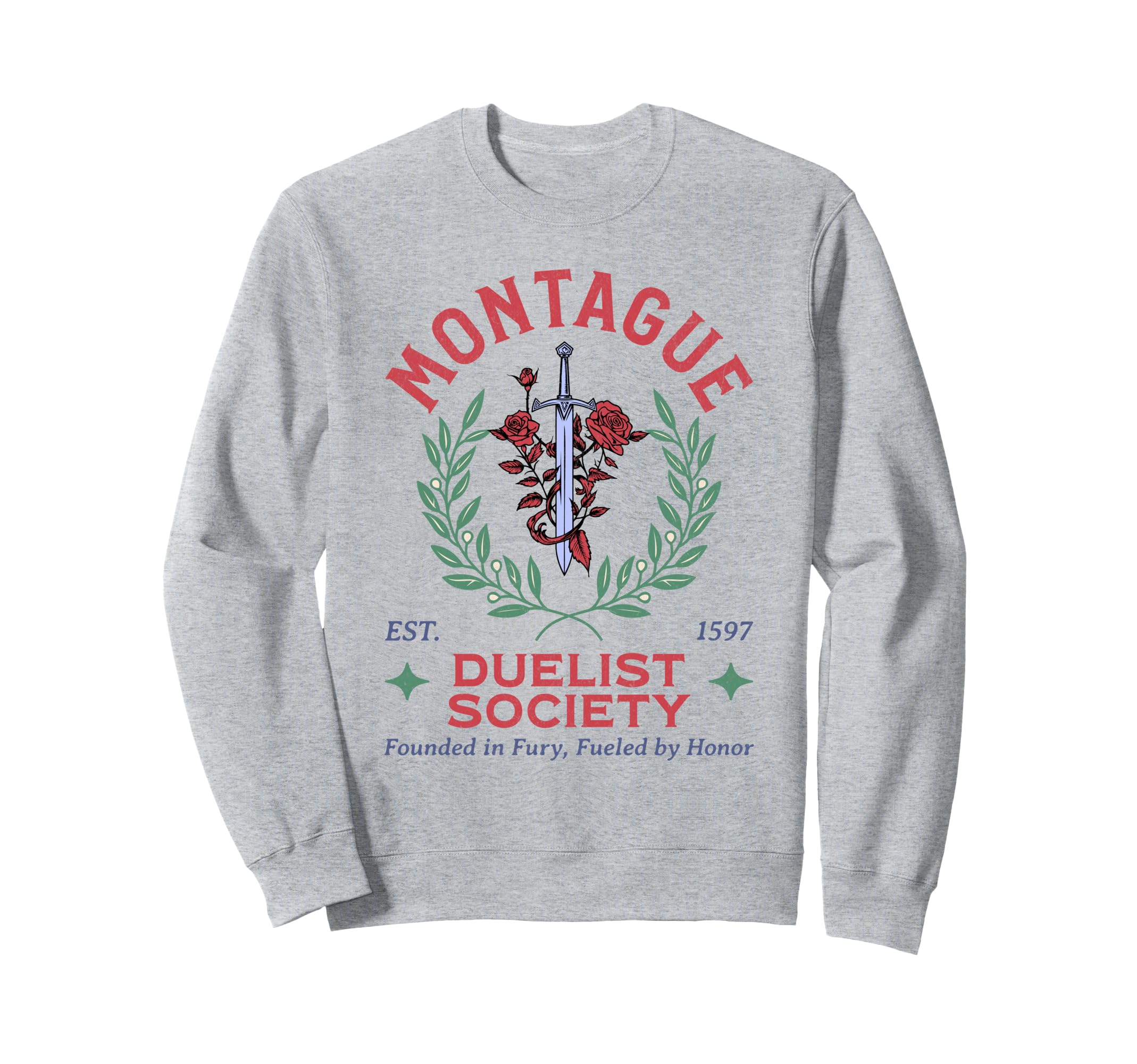 Romeo Montague Shakespeare Sweatshirt - Custom Art Print Men Women - T-Shirt, Sweatshirt, Hoodie