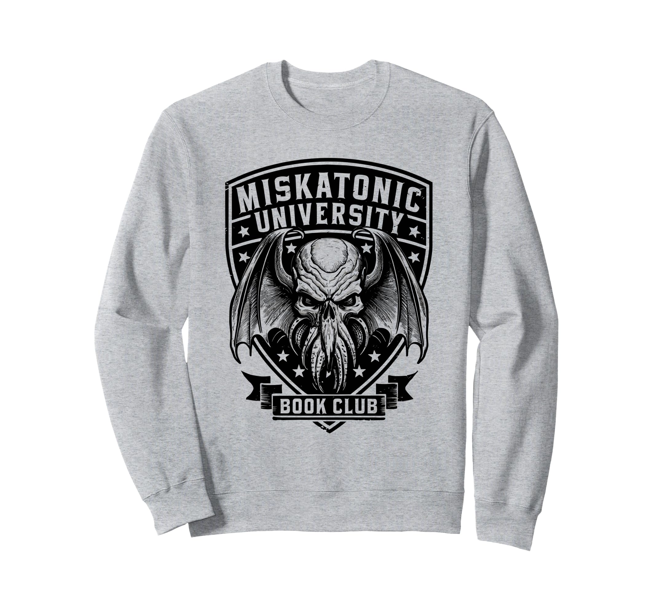 Miskatonic University Book Sweatshirt - Casual Everyday Wear Men Women - T-Shirt, Sweatshirt, Hoodie