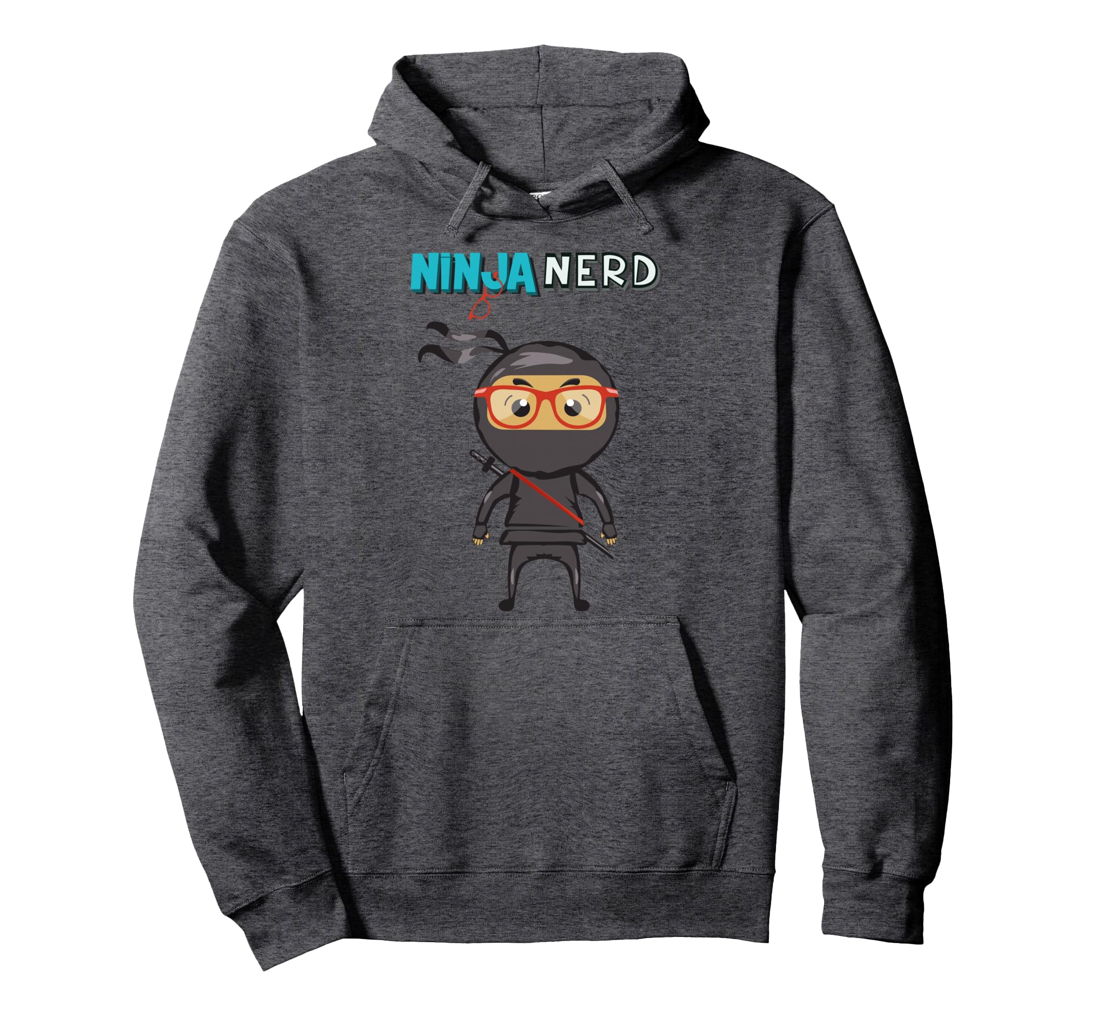 Ninja Nerd Hoodie - Streetwear Style for Adults - T-Shirt, Sweatshirt, Hoodie