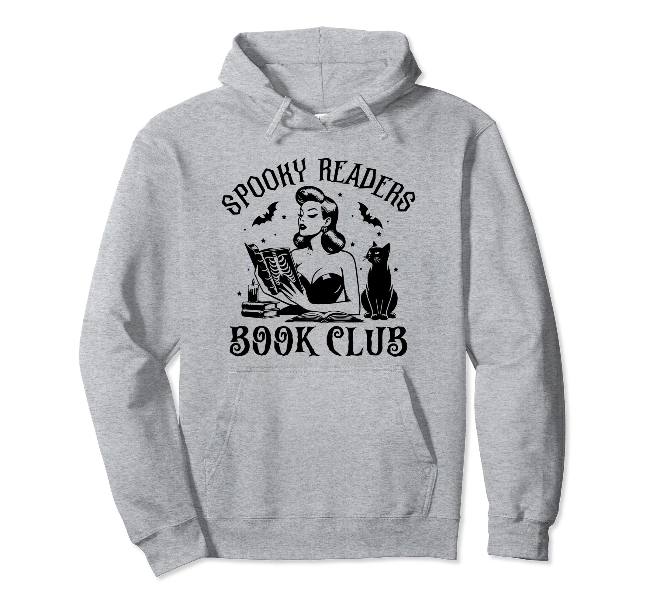 Spooky Readers Book Club Spooky Season Hoodie - Novelty Apparel Men Women - T-Shirt, Sweatshirt, Hoodie