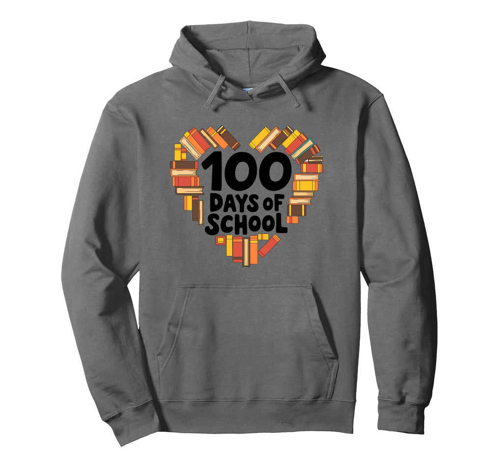 100 Days Books Reading Teacher 100Th Hoodie - Custom Art Print for Adults - T-Shirt, Sweatshirt, Hoodie