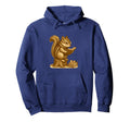 Chipmunk Reading Book Hoodie - Fun Novelty Design Unisex - T-Shirt, Sweatshirt, Hoodie