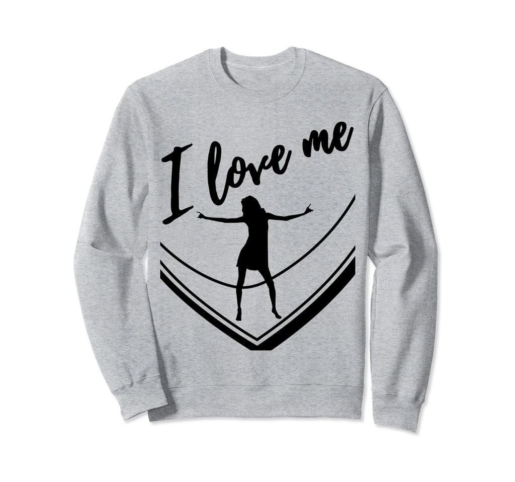 I Love Me Selfcare Simple Unique Black Sweatshirt - Minimalist Print Unisex - T-Shirt, Sweatshirt, Hoodie