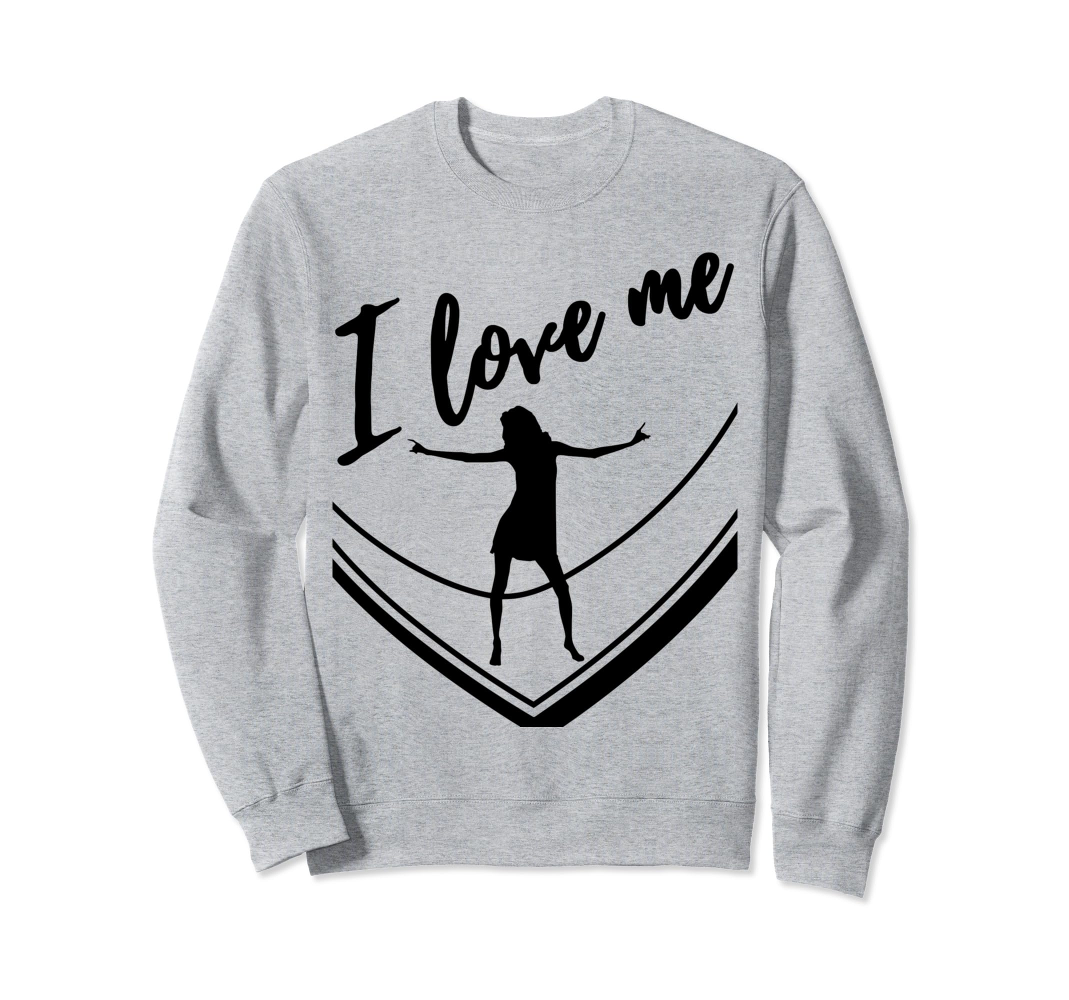 I Love Me Selfcare Simple Unique Black Sweatshirt - Minimalist Print Unisex - T-Shirt, Sweatshirt, Hoodie